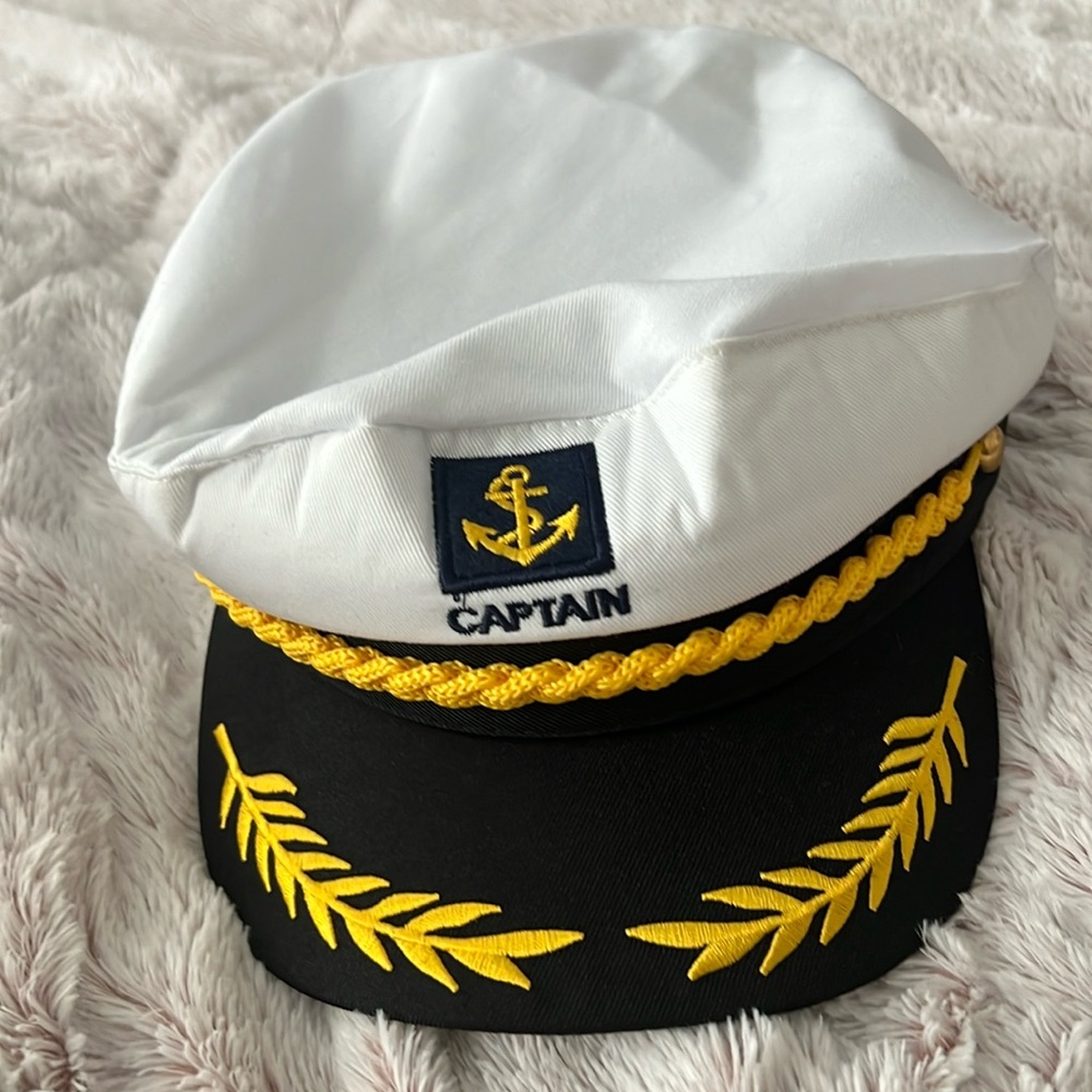 Sailor White Unisex Snapback Adjustable Hat OS